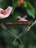 Dibor hanging heart bird feeder - British product
