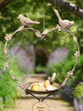 Dibor hanging heart bird feeder - British product