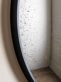Gallery Home black convex mirror 80cm (British brand)