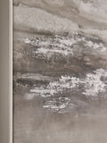 Lipsy silver tone abstract wall art set of 3 (British brand)