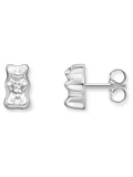 Thomas Sabo x Haribo silver tone Goldbears ear studs (British brand)