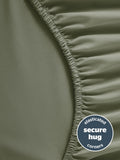 Silentnight Sage Fitted Sheet 40cm extra deep (British brand)