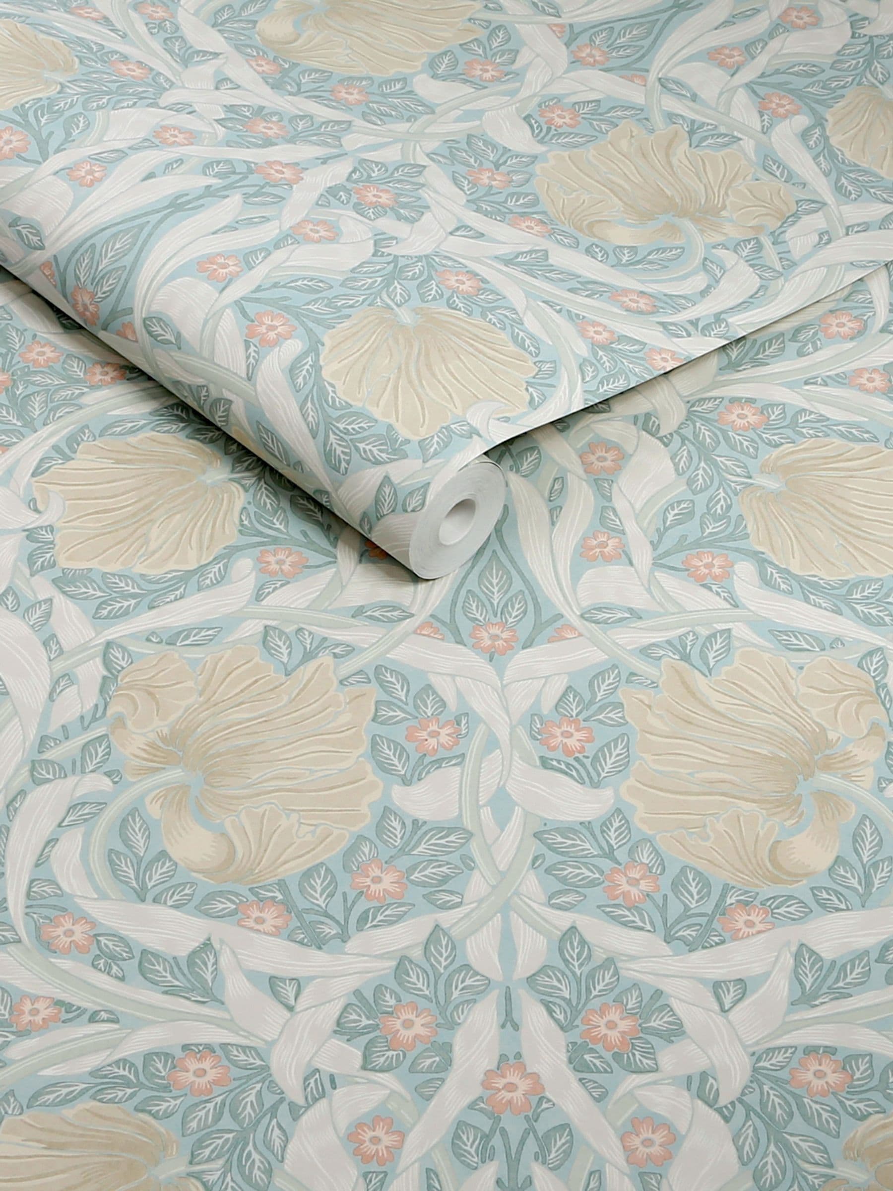 William Morris wallpaper sample Ocean Pimpernel A4 - British product