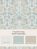 William Morris wallpaper sample Ocean Pimpernel A4 - British product