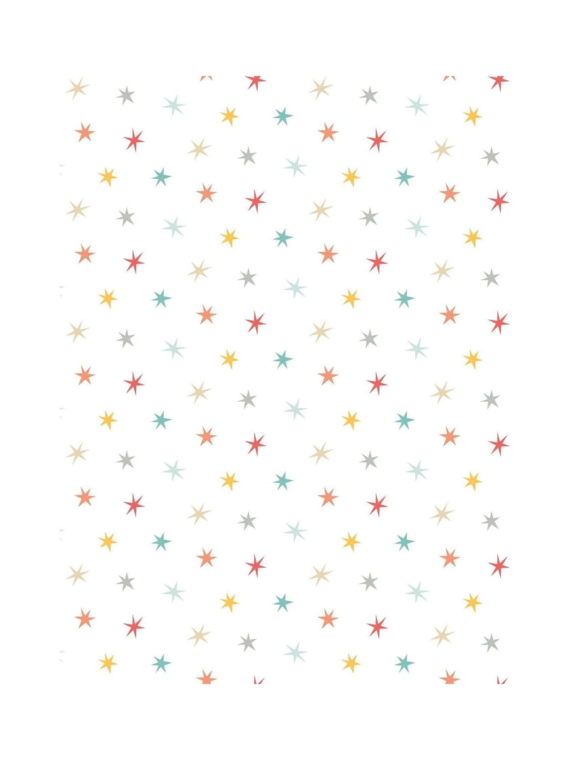 Hoopla Walls Blue Twinkle Star wallpaper 10m (British brand)