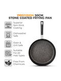 Tower Black Stone Coated Frying Pan 30cm (British brand)