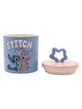 Widdop Disney Stitch blue ceramic storage jar - British product