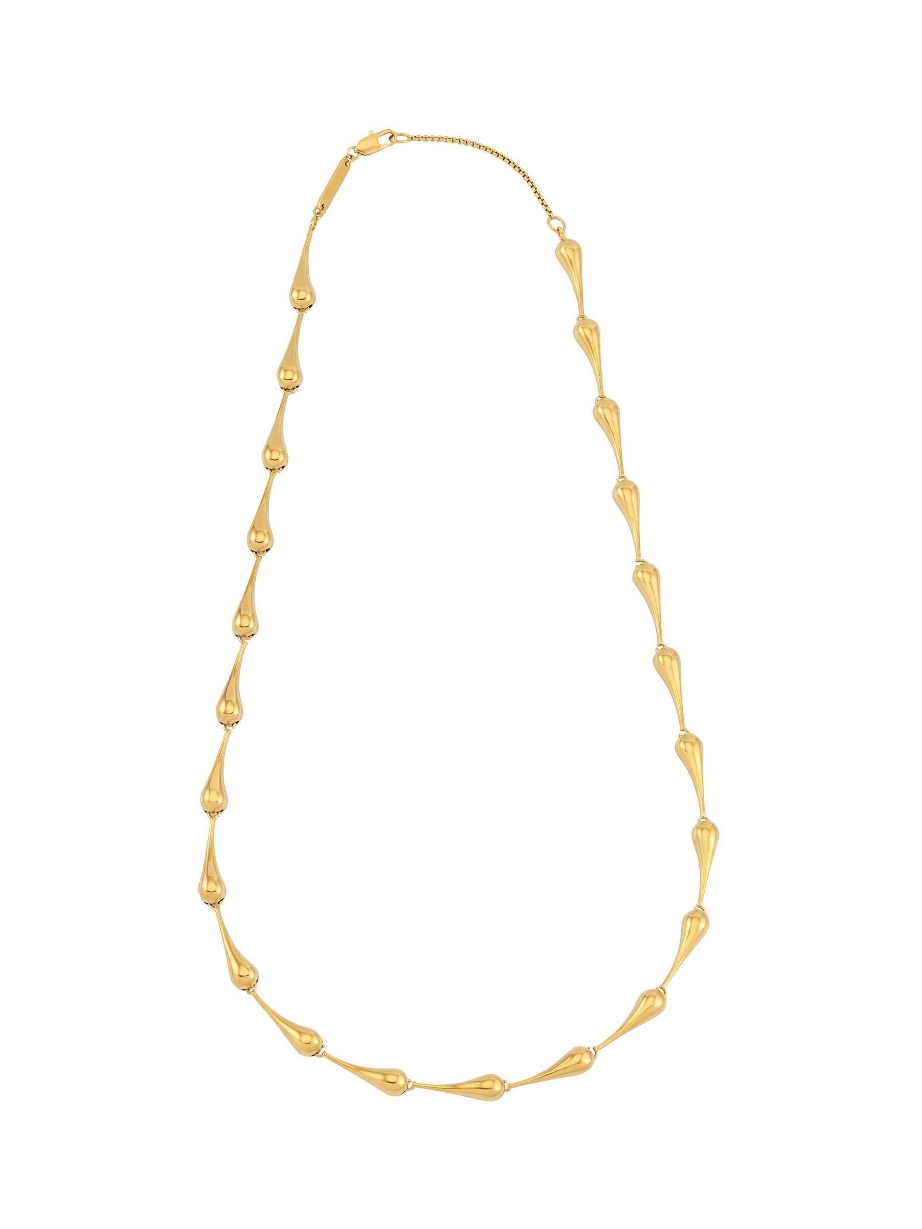 Estella Bartlett gold tone drop link necklace 16-18 inch (British brand)