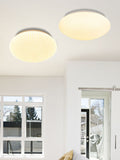 Searchlight White Amble LED flush ceiling light 38.5cm (British brand)