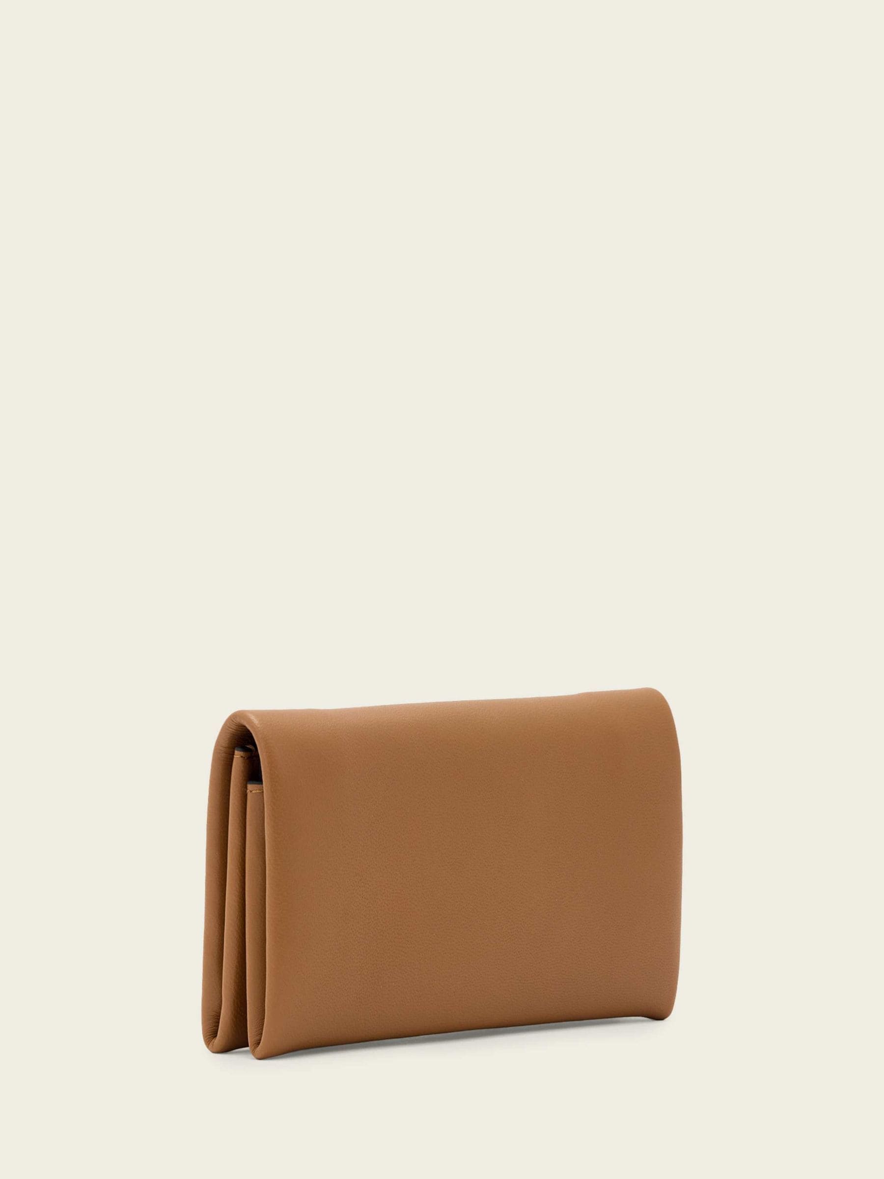 AllSaints light brown Harluna wallet, UK version
