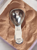 Oakdene personalised protein scoop 13cm x 6cm, imported from the UK