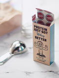 Oakdene personalised protein scoop 13cm x 6cm, imported from the UK