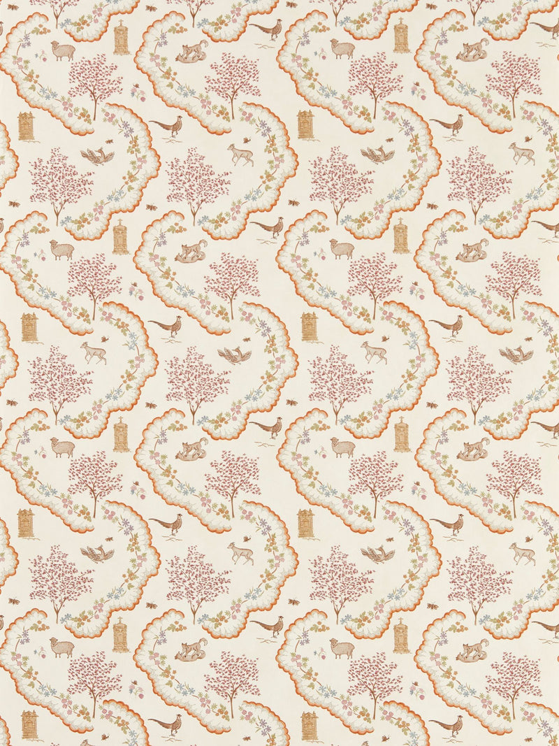 Sanderson Wildflower Meadow wallpaper 10m (British brand)