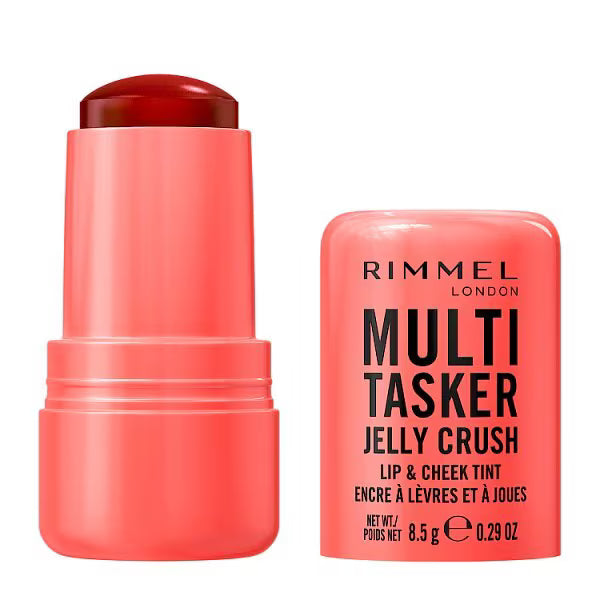 Rimmel Jelly Stain 100 Pink Dash, imported from the UK.