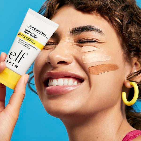 e.l.f. Suntouchable Whoa Glow Sunscreen Primer Sunburst, UK version