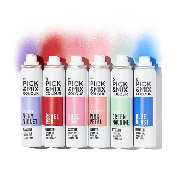 Superdrug Red temporary hair spray 75ml, imported from the UK