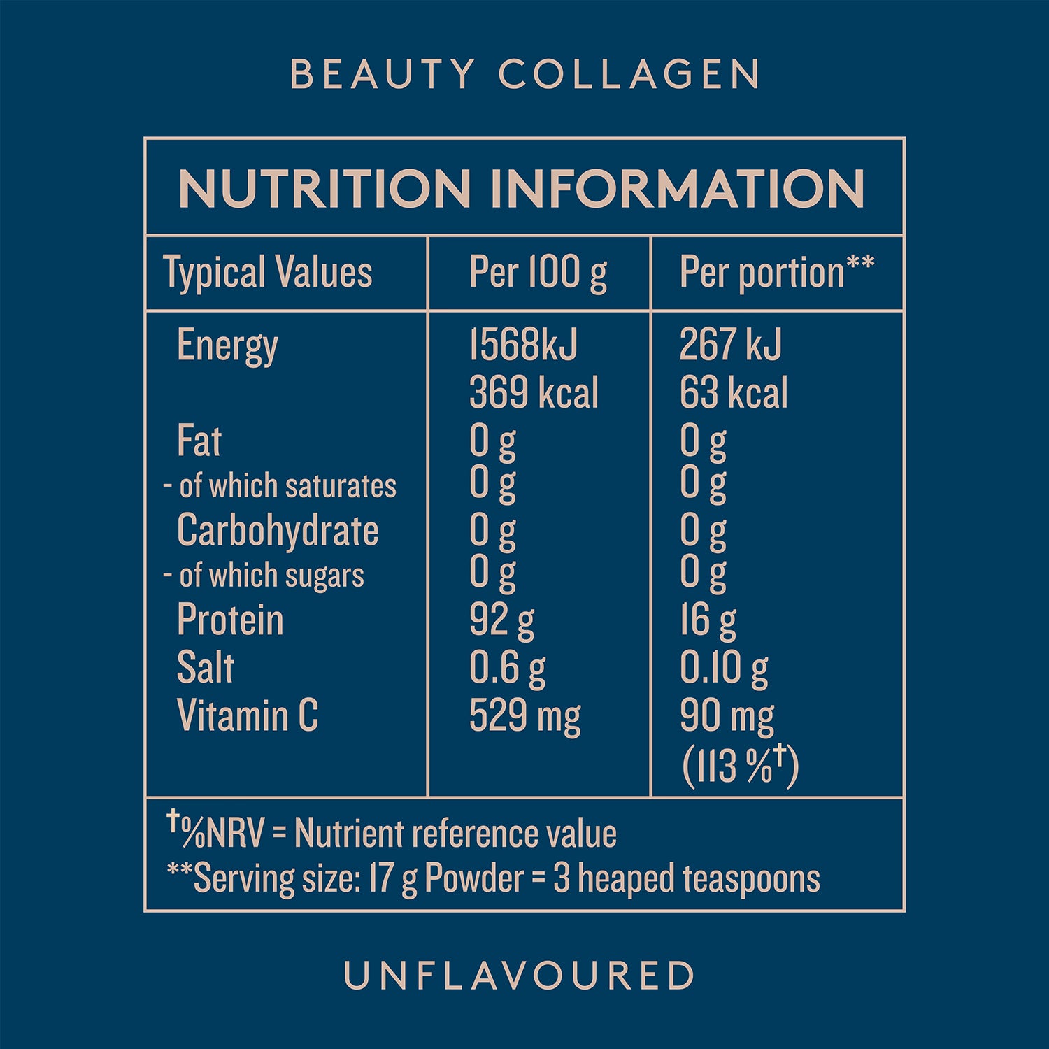 Dose & Co Beauty Collagen powder 255g - British product