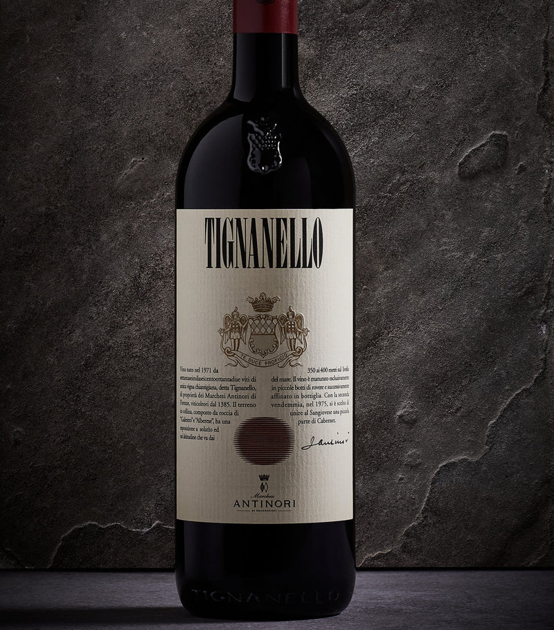Antinori Tignanello 2022 red wine 75cl, imported from the UK