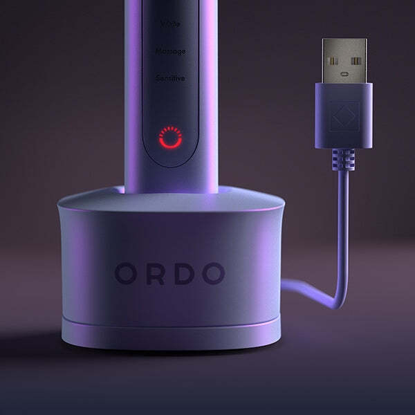 Ordo Sonic+ Toothbrush Pearl Violet, imported from the UK