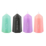 Something Different crystal candles pack of 16 - UK version