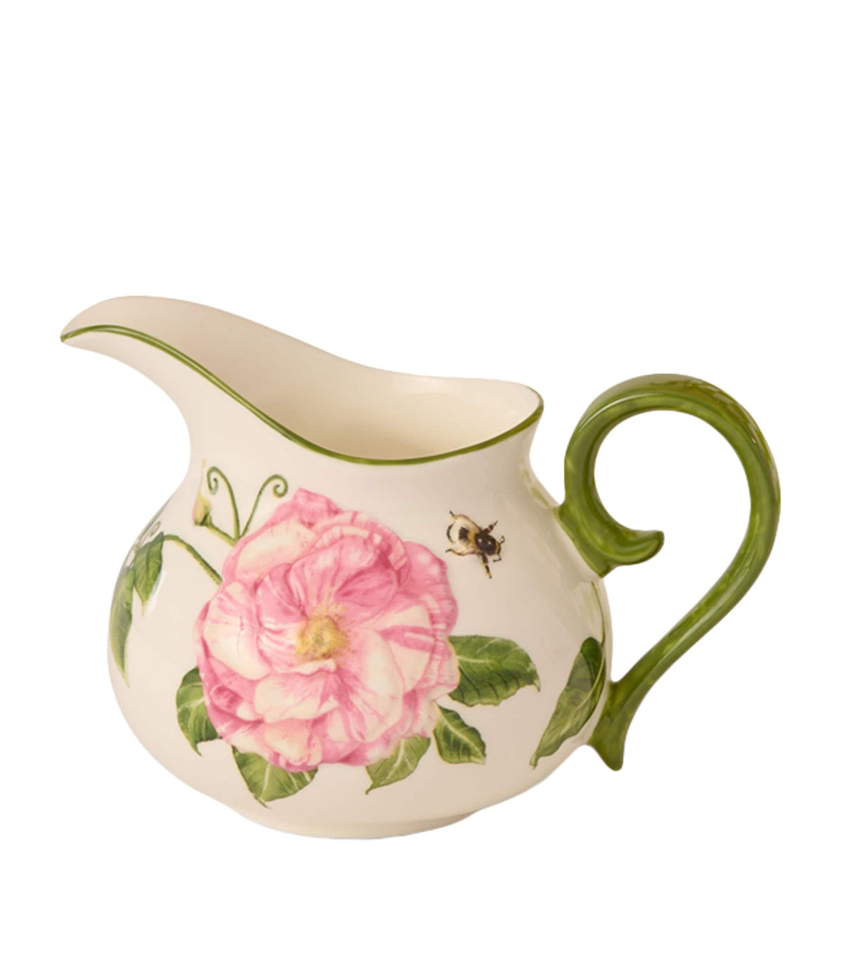 Halcyon Days The King's Rose creamer jug 8cm (British brand)