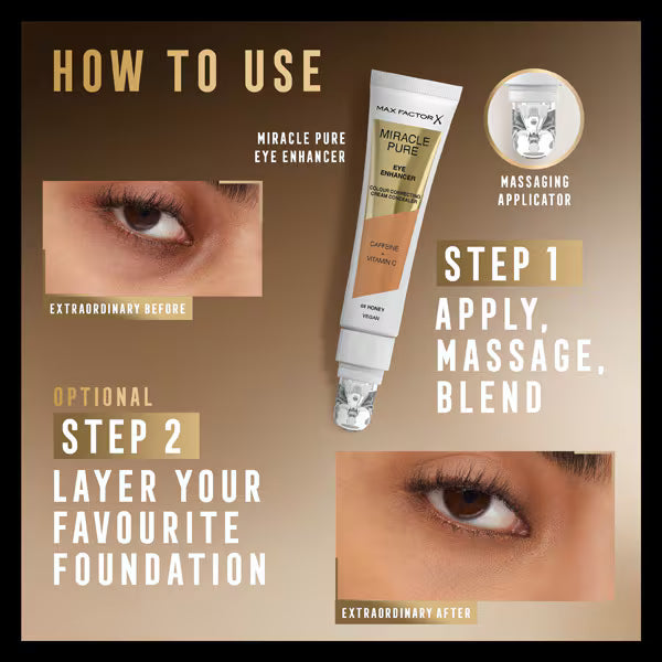 Max Factor Eye Enhancer Honey 04 10ml, imported from the UK