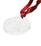 Lalique crystal ivy tree decoration 6.5cm - British product