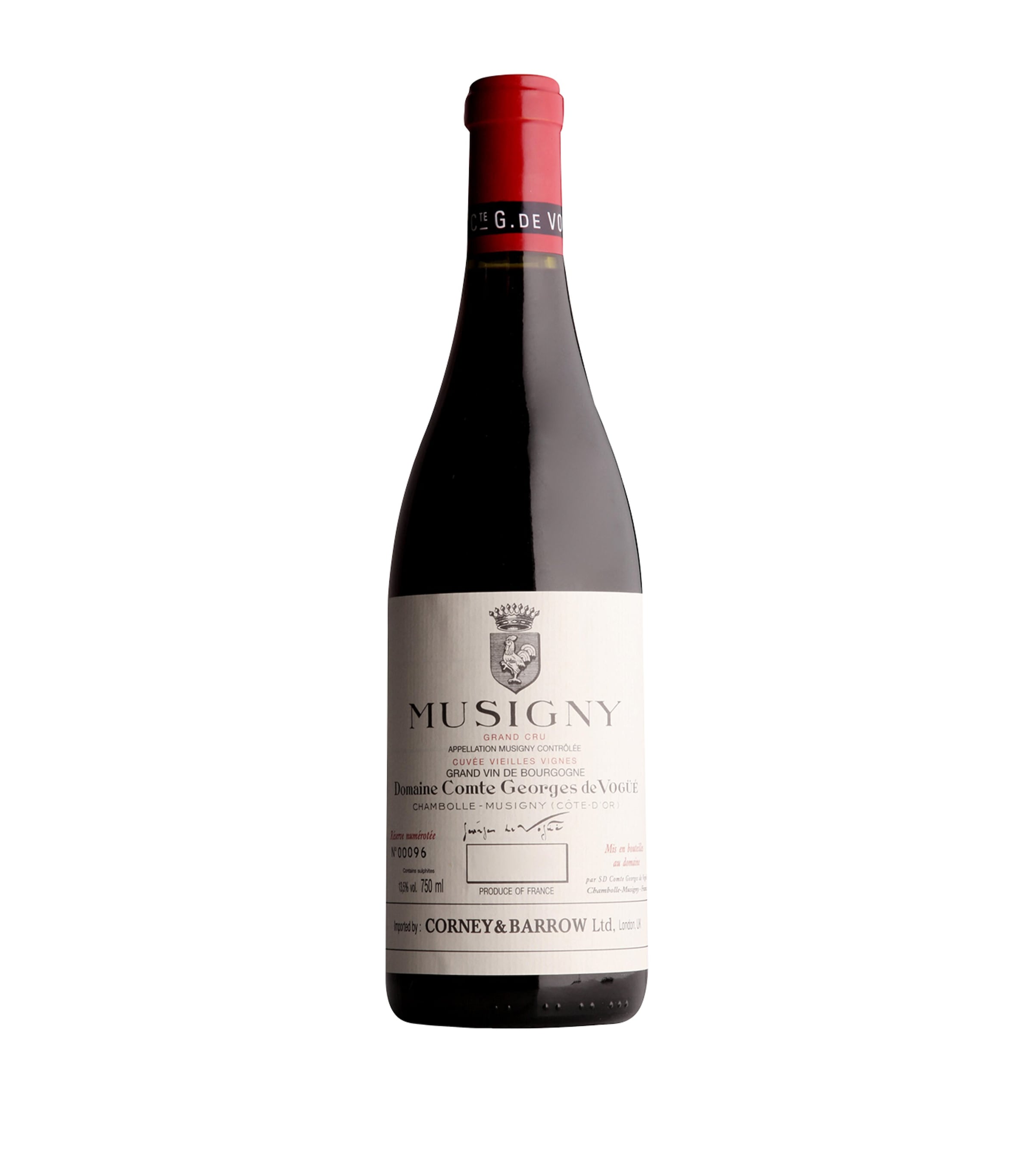 Comte Georges de Vogue Musigny Grand Cru 2021 magnum, UK version