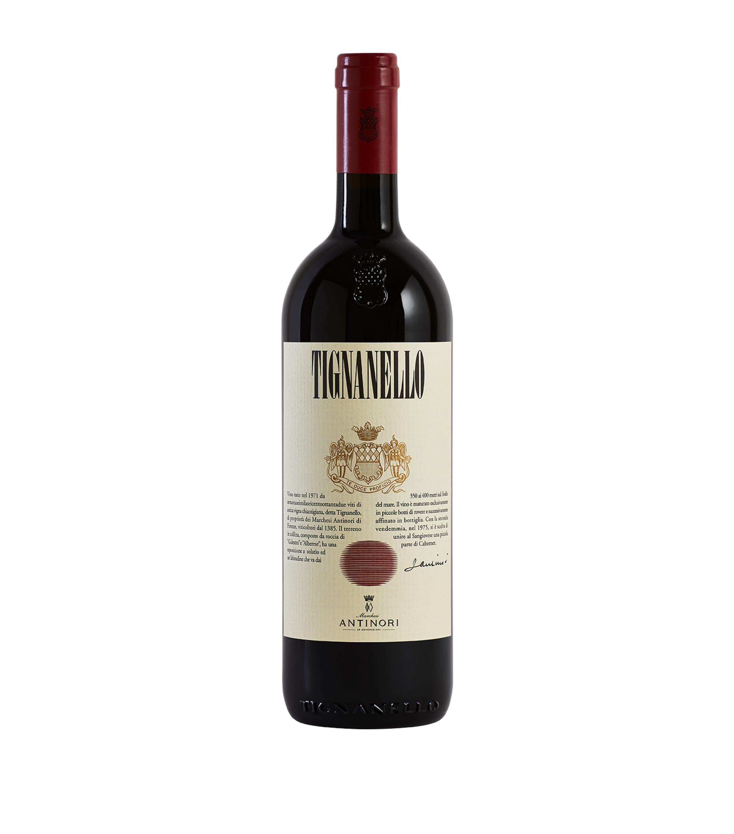 Antinori Tignanello 2022 red wine 75cl, imported from the UK