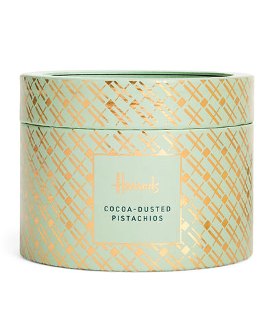 Harrods Harrods Cocoa-Dusted Pistachios Gourmet Snack 600g- Buy online at McGrocer