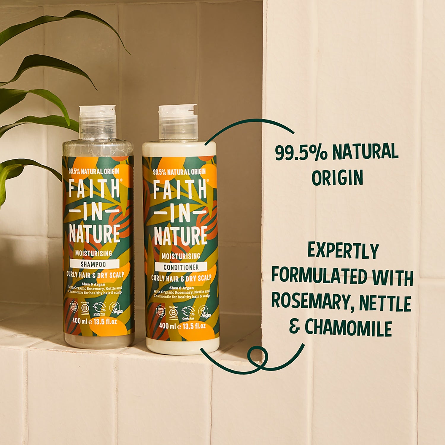Faith In Nature Shea & Argan conditioner 400ml - British product