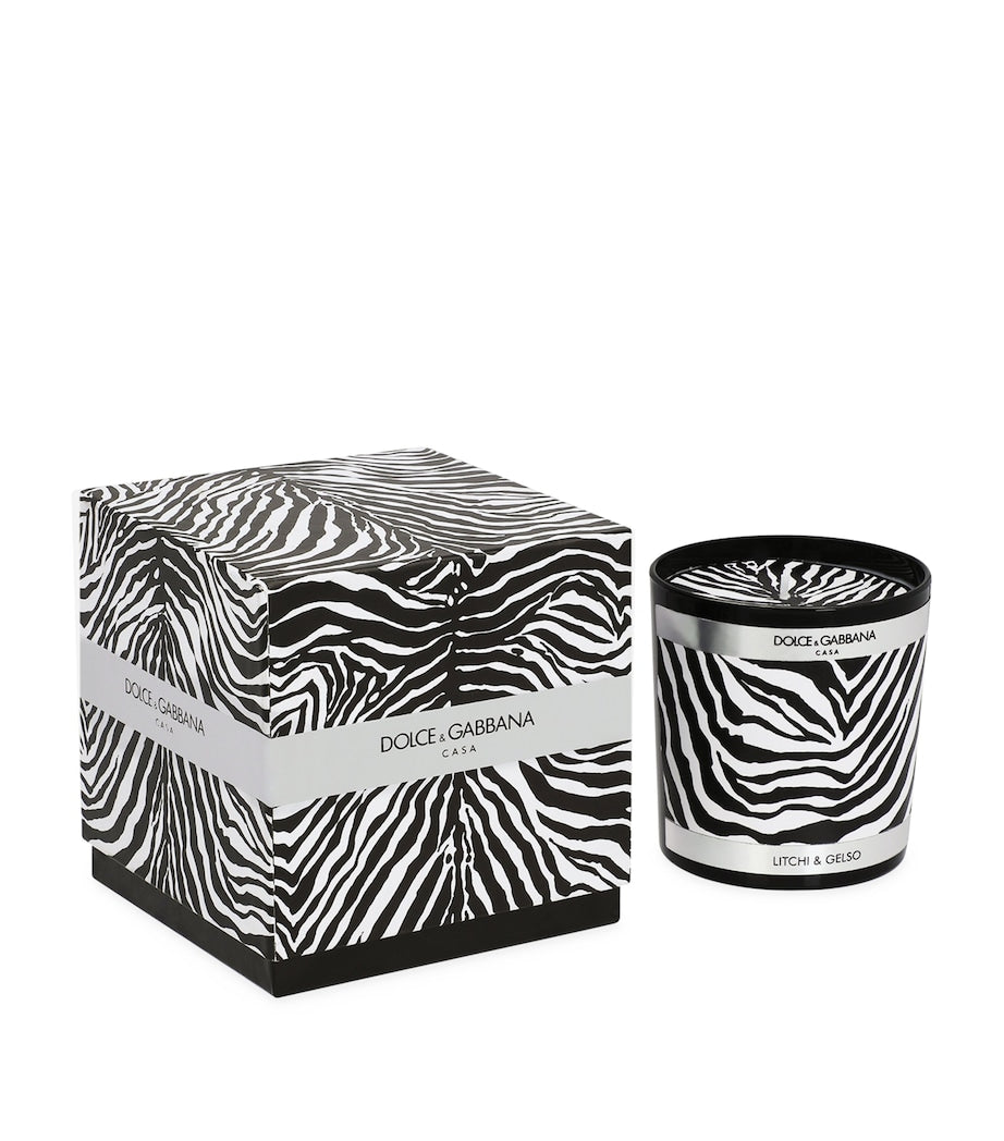 Dolce&Gabbana porcelain lychee and mulberry candle 250g - British product
