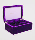 Sophie Bille Brahe silk velvet jewellery box Tresor Grande, UK version