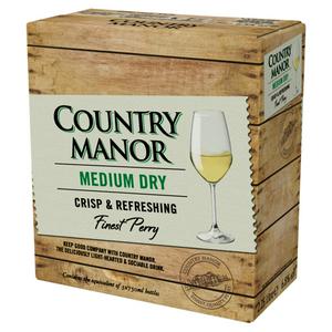 Sainsburys Country Manor Medium Dry Perry Pear Cider 2.25L- Buy online at McGrocer