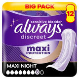 Always Discreet Incontinence Night Pads x12 - British product