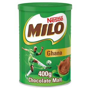 Sainsburys Milo Instant Malt Chocolate Drinking Powder Tin (Ghanaian) 400g- Buy online at McGrocer