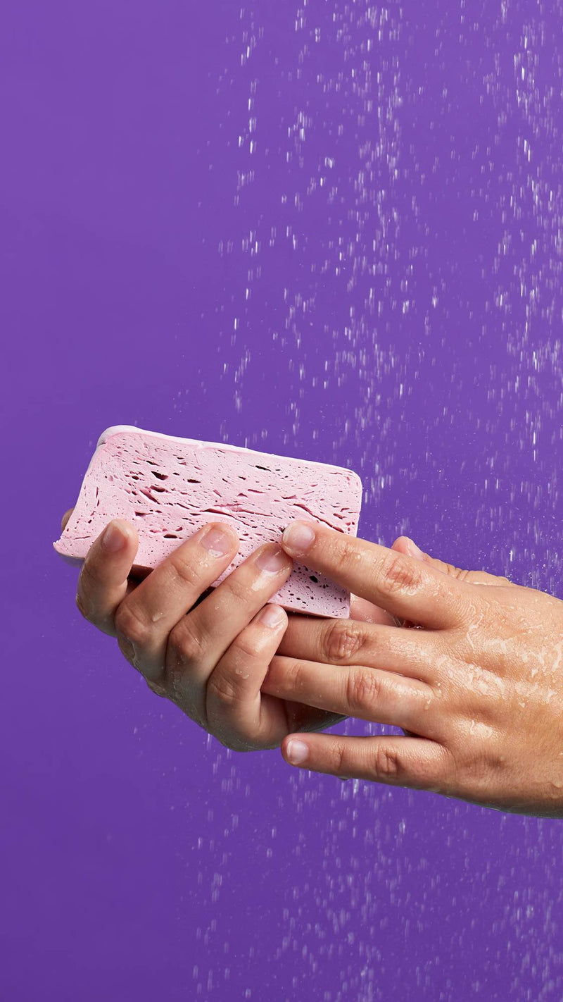Soap with marshmallow and rose floral scent, Keep It Fluffy, UK version